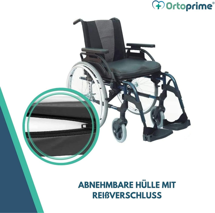 Viskoelastisches Anti-Dekubitus-Kissen für Rollstühle 80kg/m3