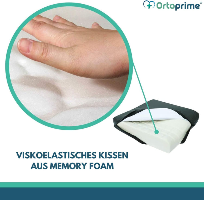 Viskoelastisches Anti-Dekubitus-Kissen für Rollstühle 80kg/m3