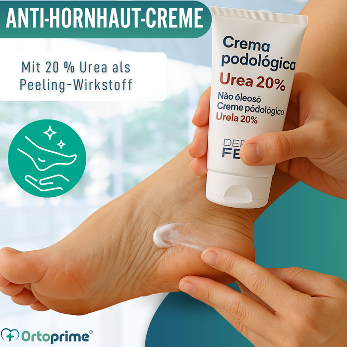 Reparaturcreme für Trockene Füße | Urea 20% Konzentration