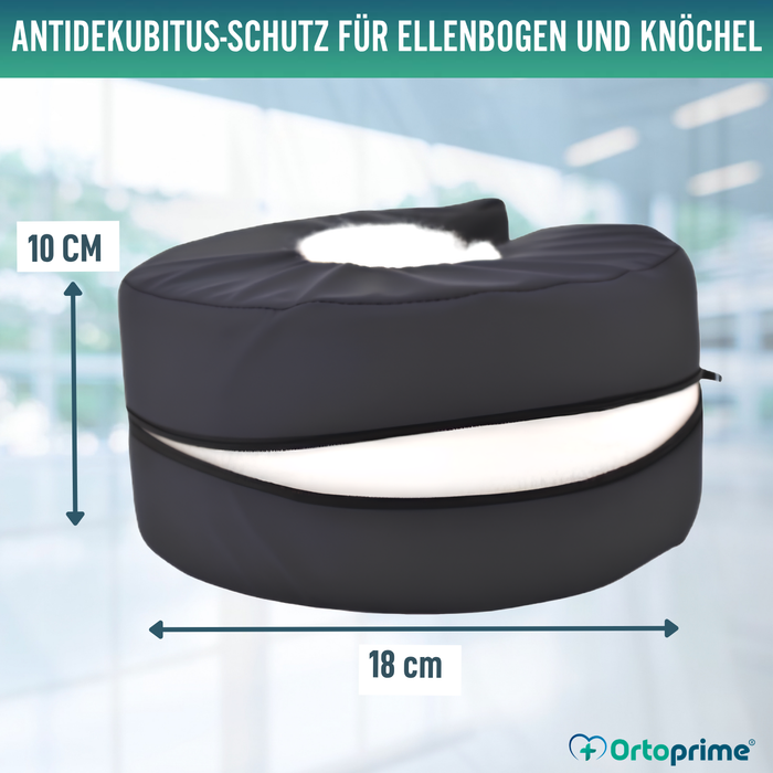 Runde Antidekubitus Fersenschoner Verstellbar und Wasserdicht | Ellbogen und Füße