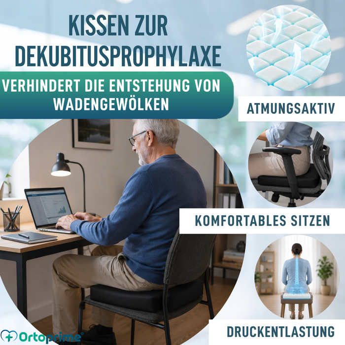 Anatomisches Gerilltes Antidekubituskissen