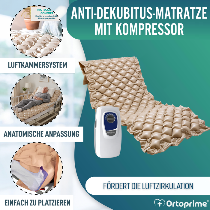Antidekubitusmatratze mit ECO PLUS-Kompressor