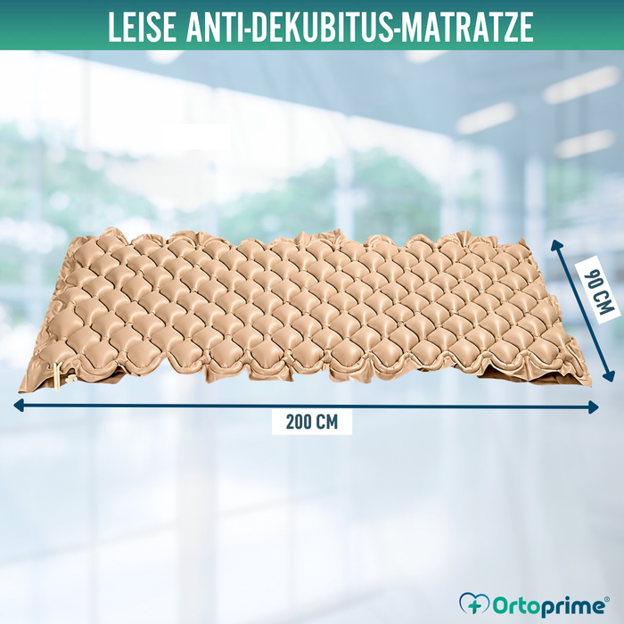Antidekubitusmatratze mit Kompressor und Luftwechselzellen