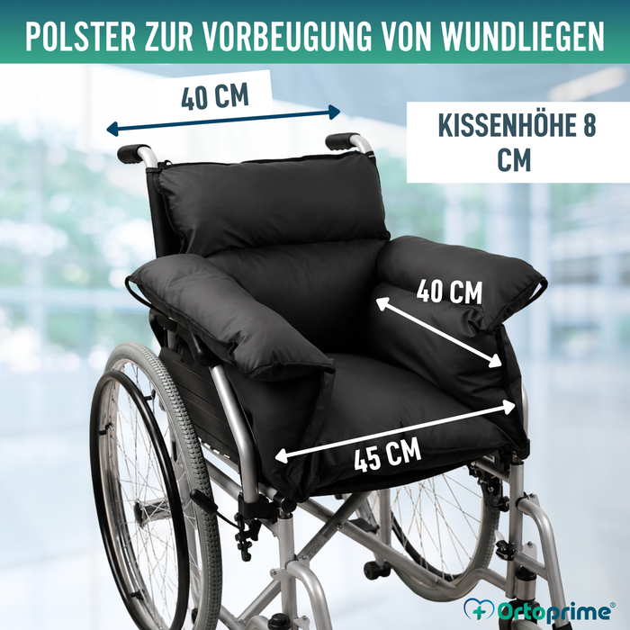 Antidekubitus-Schutzkissen für Rollstühle und Relaxsessel
