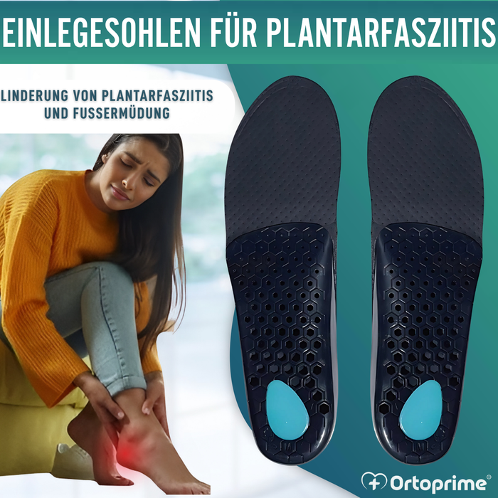Orthopädische Einlagen bei Plantarfasziitis | 3 Größen
