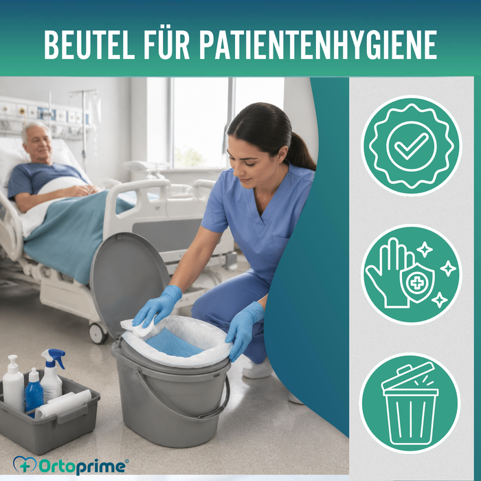 Einweg-Toilettensäcke Saugfähig | 20 Stück Pack