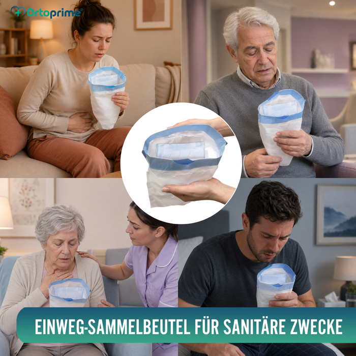 Einweg-Hygienebeutel für Erbrochenes | 20 Stück Pack