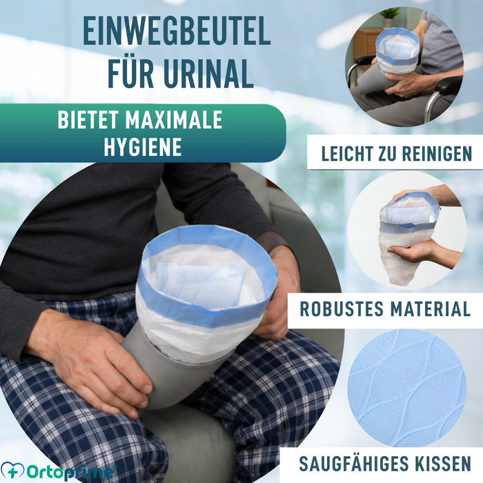 Einweg-Hygienebeutel für Männliche Urinale 600 ml