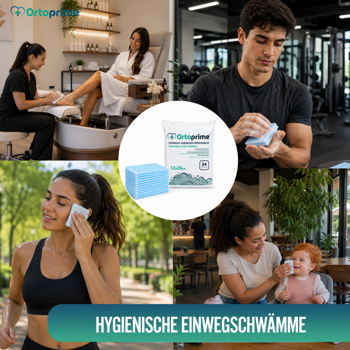 Einweg-Seifenschwämme für Babys und Erwachsene