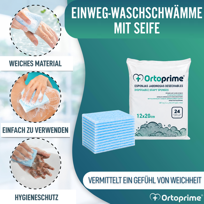 Einweg-Seifenschwämme, 1800 Stück pro Packung