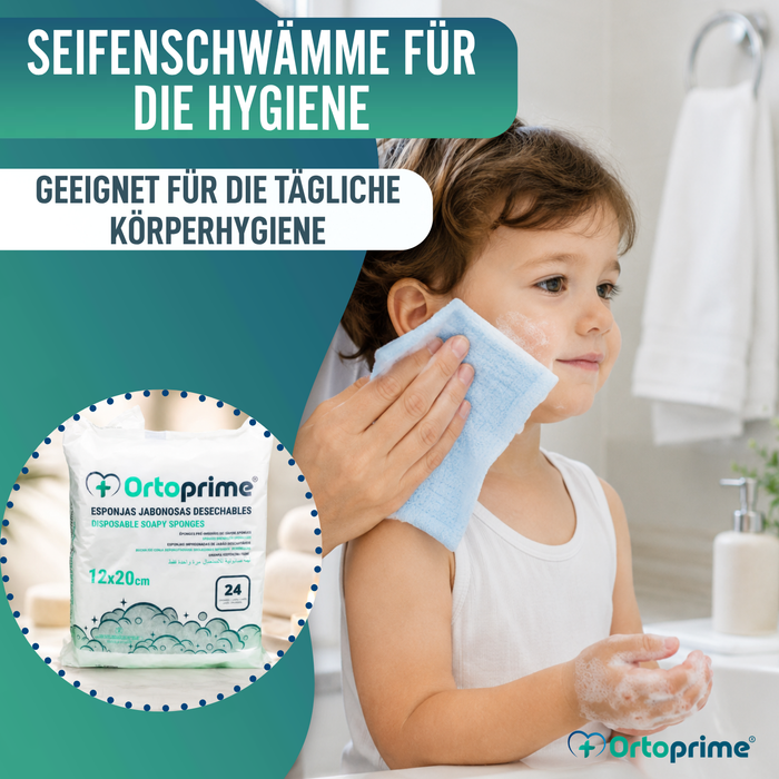 Einweg-Seifenschwämme, 120 Stück pro Box