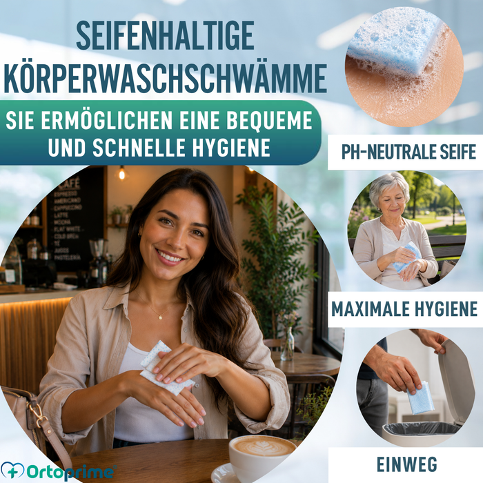 Einweg-Seifenschwämme, 1800 Stück pro Packung