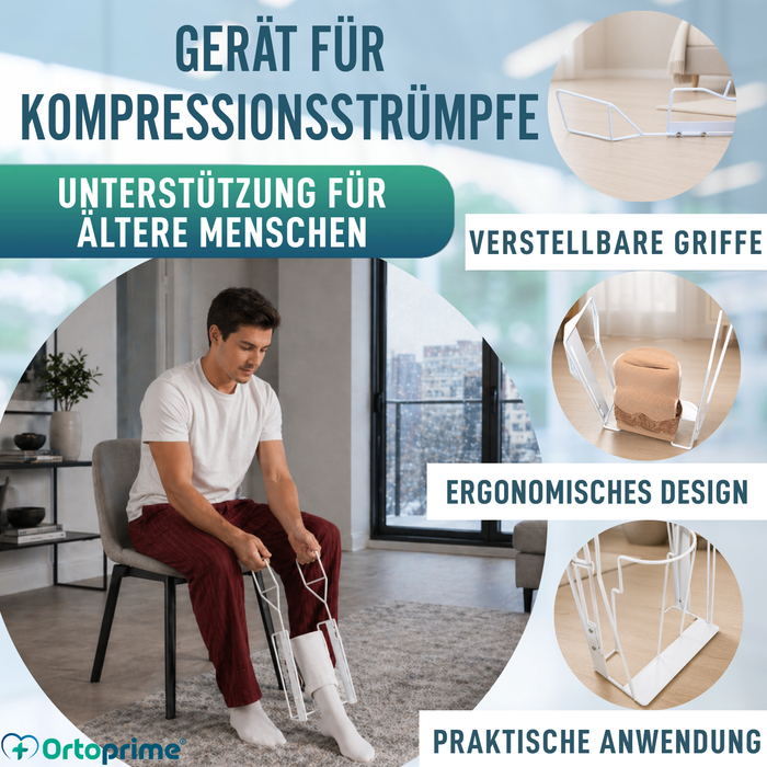 Kompressionsstrümpfe Anziehhilfe | Klappbar