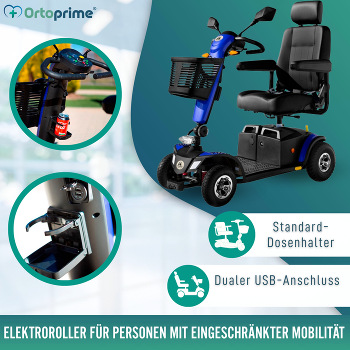 Kompakter Behindertenroller | Vollfederung