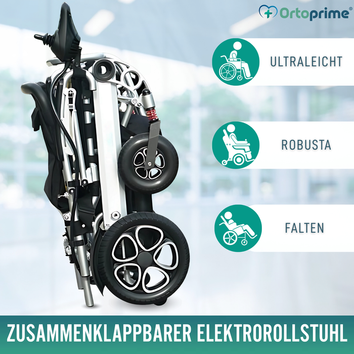 Ultraleichter Elektrorollstuhl mit Lithium-Batterie
