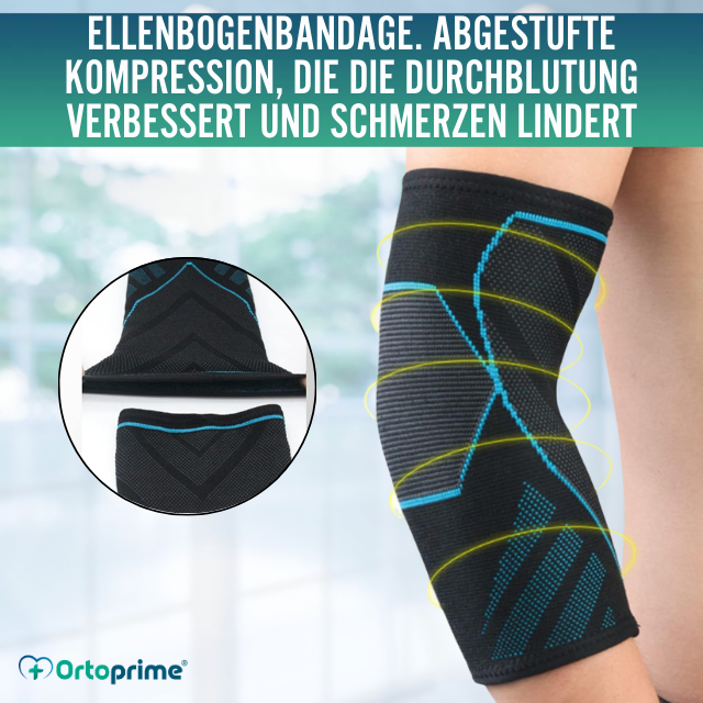 ellenbogenbandage-kompression-fuer-tennis-golf-ortoprime-deutschland