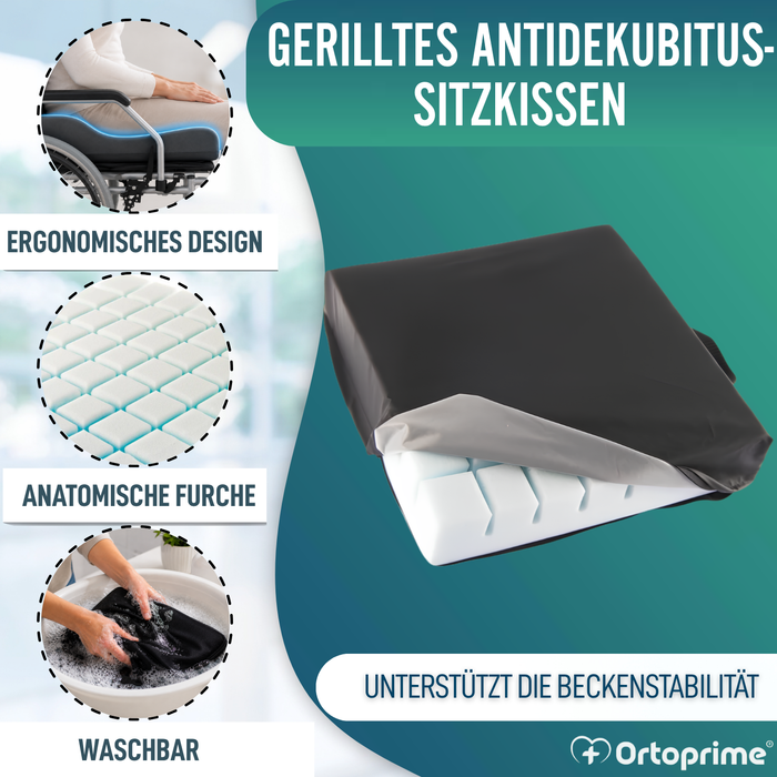 Anatomisches Gerilltes Antidekubituskissen