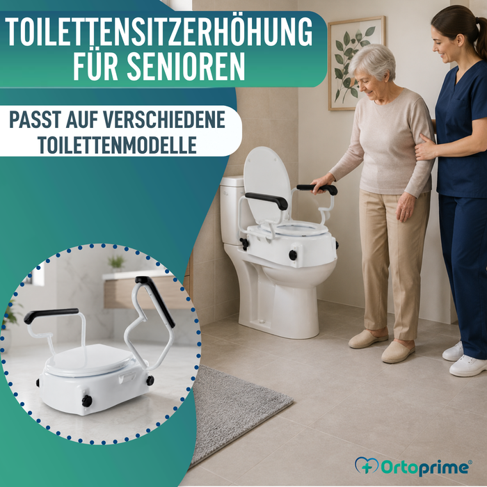 Toilettensitzerhöher OrtoPrime Confort