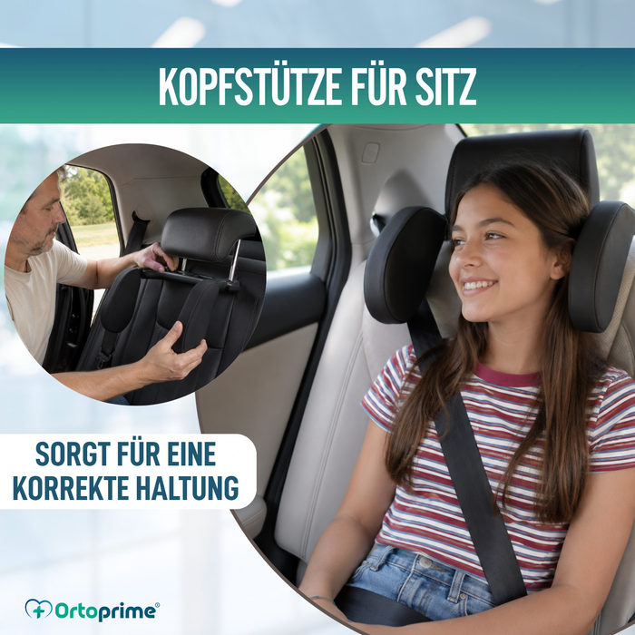 Auto-Kopfstütze für Rücksitz | Klappbar