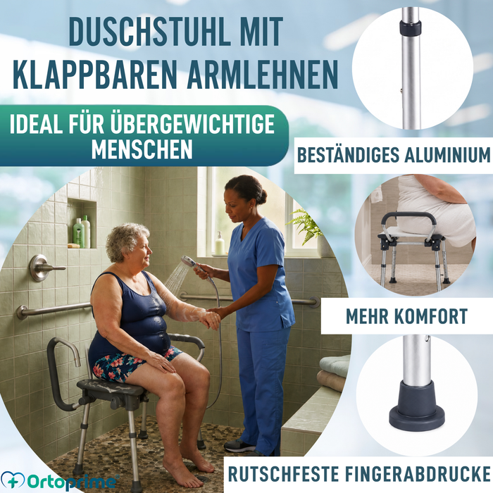 Bariatrisches XXL Badekissen Aufblasbar | Armlehnen