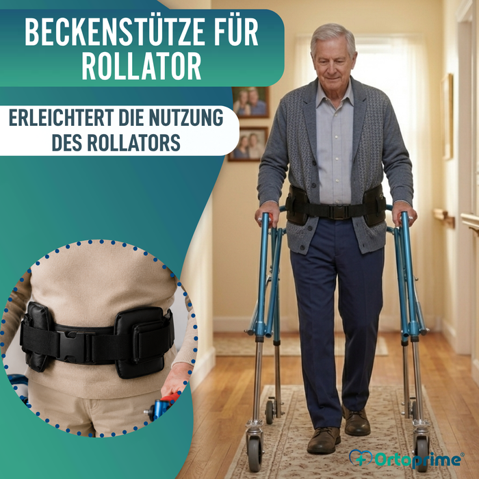 Beckenstütze für Rollator | Hüftstabilisator