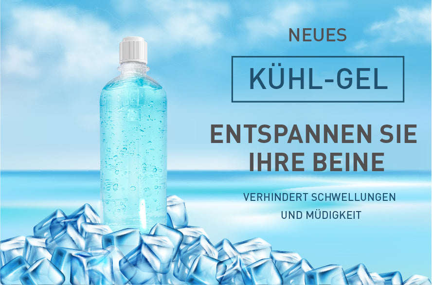 Intensive Kühlgel für müde Beine | Frischeffekt