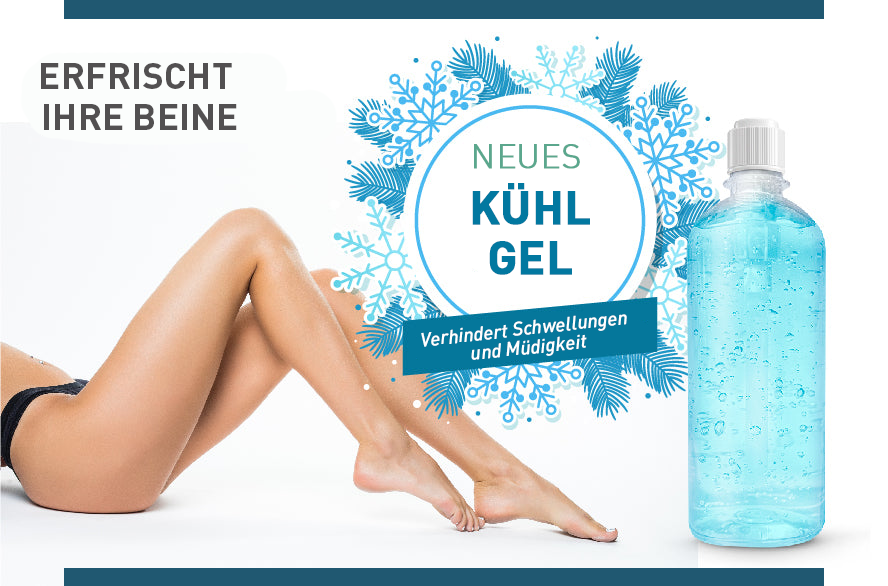 Intensive Kühlgel für müde Beine | Frischeffekt