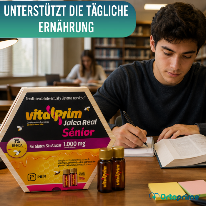 Gelée Royale für Intellekt und Nervensystem