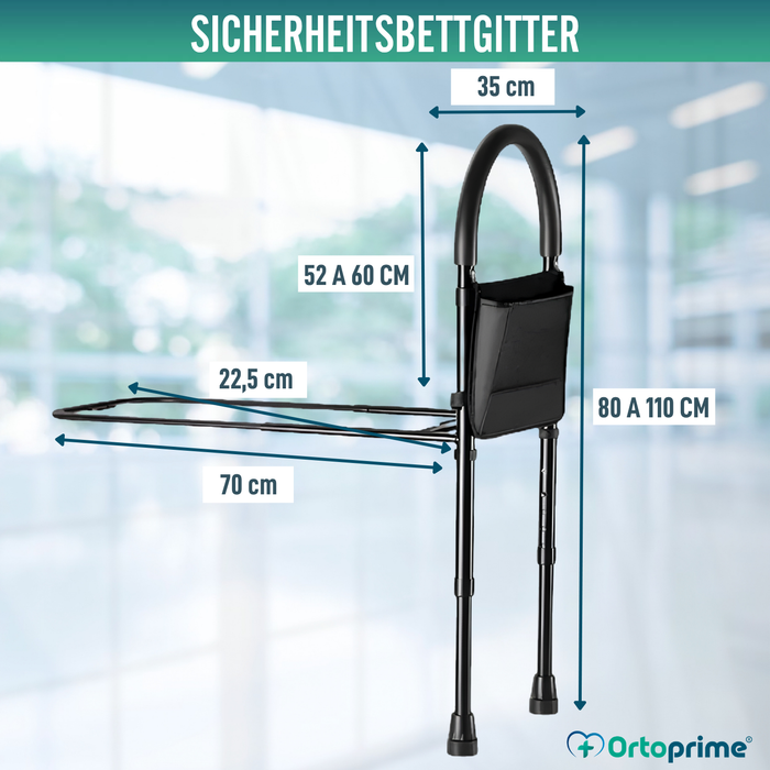 Gepolsterter Bettgriff