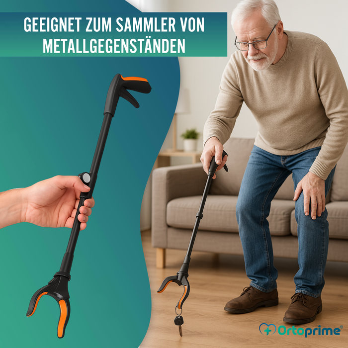 Greifer mit Magnet und LED-Licht | Faltbarer Reichweite