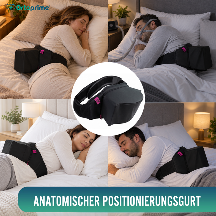 Seitliches Positionierungskissen | Schlafapnoe-Gurt