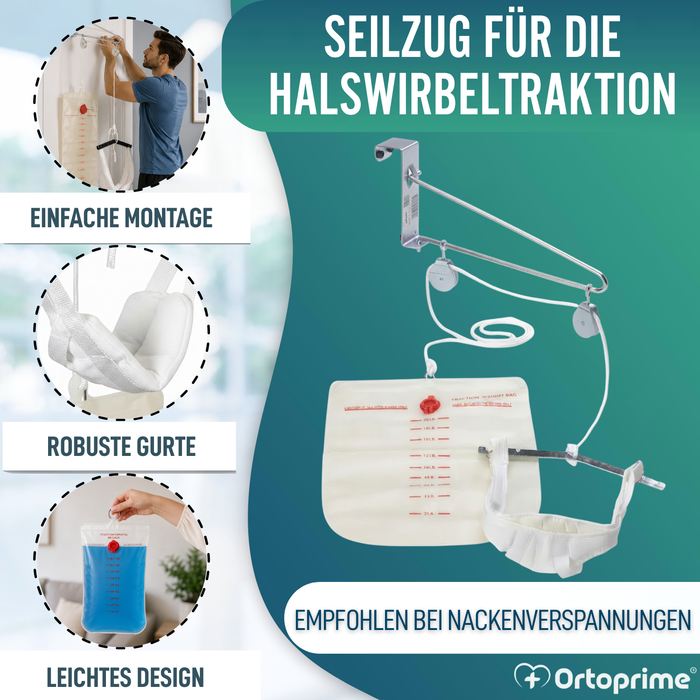 Tragbare Zervikale Zugpulley