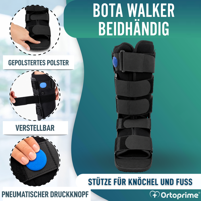 Langer Walker-Stiefel mit Luftkammer | Orthopädisch