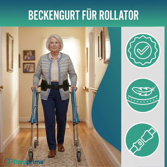 Beckenstütze für Rollator | Hüftstabilisator