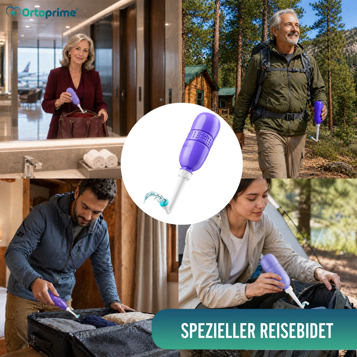Tragbarer Bidet für Intimhygiene Unisex | 400 ml