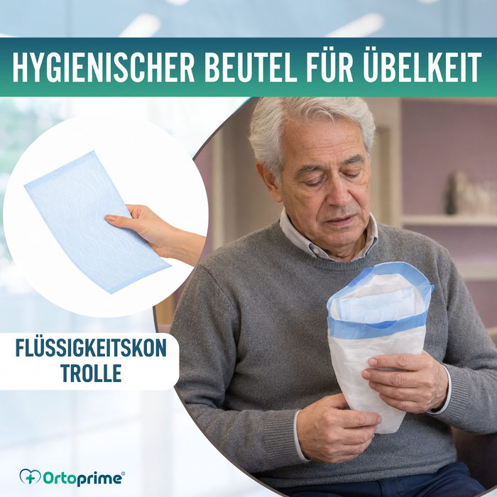 Einweg-Hygienebeutel für Erbrochenes | 20 Stück Pack