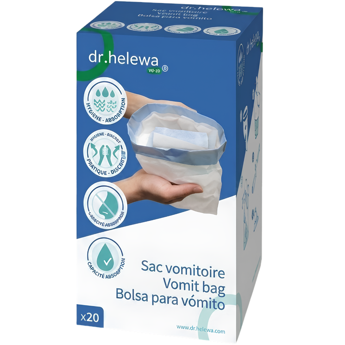Einweg-Hygienebeutel für Erbrochenes | 20 Stück Pack
