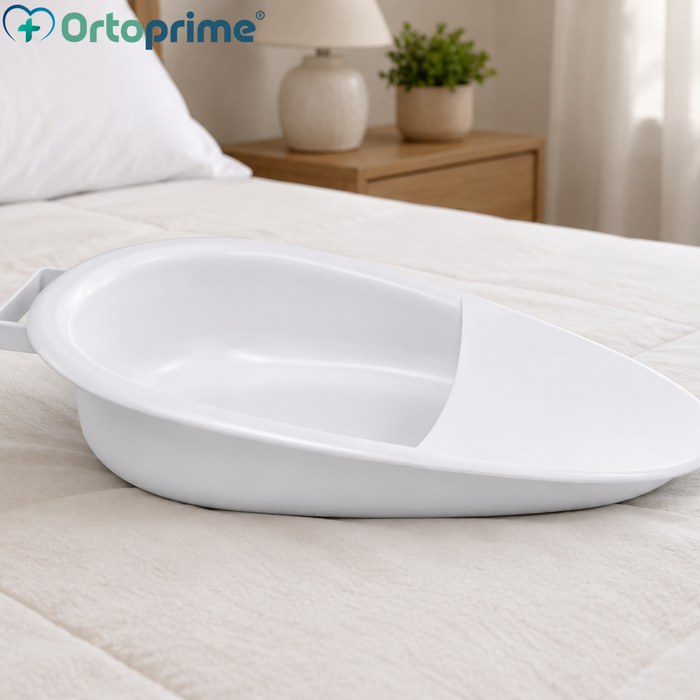 Steckbecken für Erwachsene 2,5 L | Urinflasche Unisex für Bett