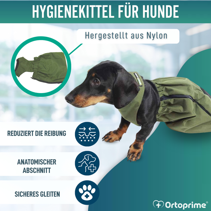 Nylonmantel für Hunde mit Bewegungseinschränkung | 6 Größen