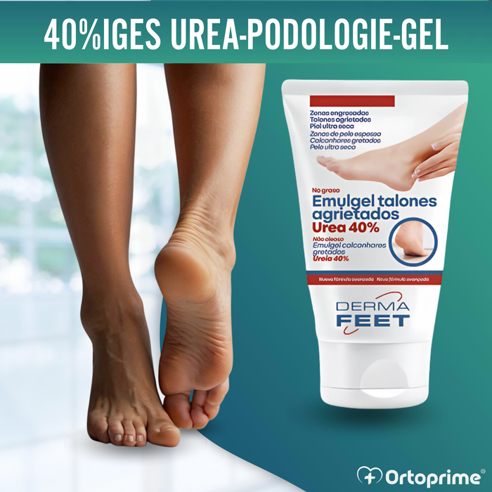 Gel für rissige Fersen | 40% Urea Konzentration