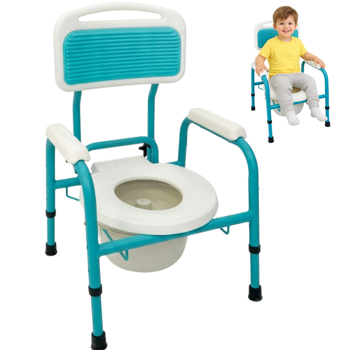 Kinder-Toilettensitz mit Reduzierer | Höhenverstellbar