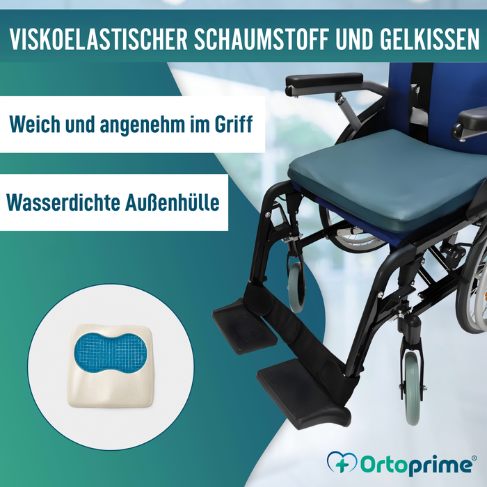 Antidekubitus Visko-Gel-Rollstuhlkissen 85 kg/m3