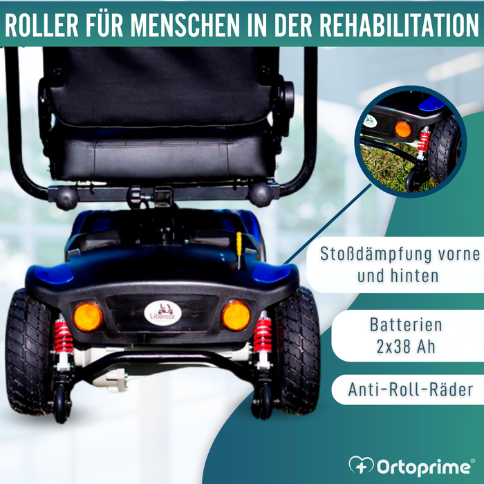 Kompakter Behindertenroller | Vollfederung
