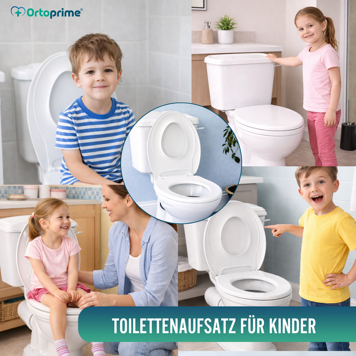 Kinder-Toilettensitz mit Deckel | WC-Adapter