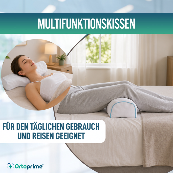 Vielseitiges ergonomisches Kissen | Nackenstützkissen, Knie und Füße