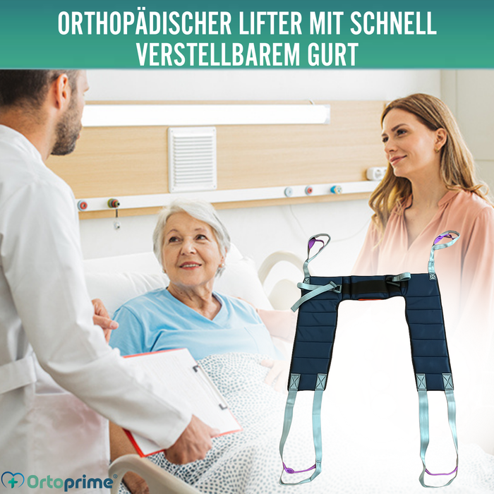 Patientenlifter mit Schnellverstellbarem Gurt inkl.