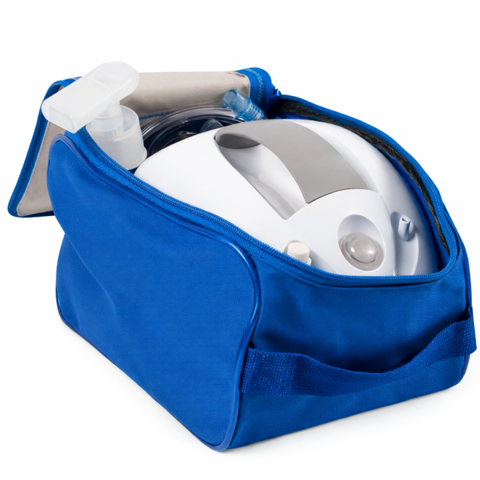 Pistón-Vernebler mit einer Kapazität von 12 l/min | Für Erwachsene und Kinder