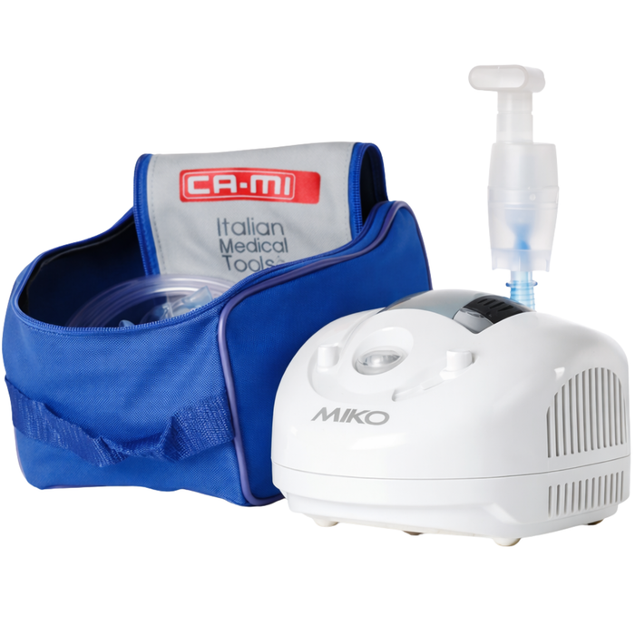 Pistón-Vernebler mit einer Kapazität von 12 l/min | Für Erwachsene und Kinder