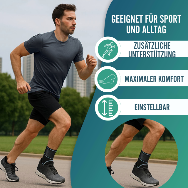 Stabilisierende Bandage für Verstauchung | Knöchelstütze