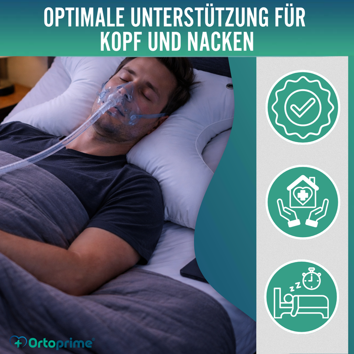 Orthopädisches CPAP-Kissen für Atemmaske